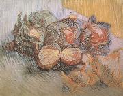 Vincent Van Gogh Still life with Red Cabbages and Onions (nn04) oil painting picture wholesale